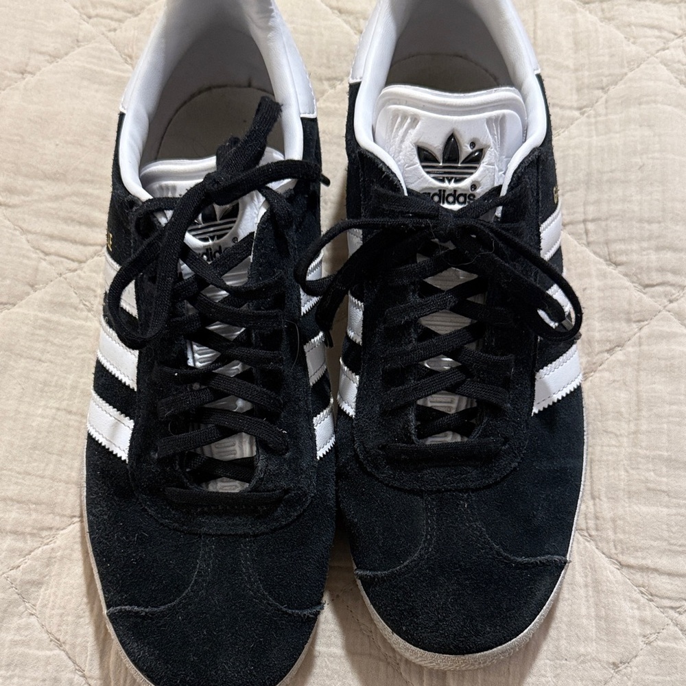 Adidas Classic Black and White Trainers